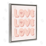 Stupell Studio | Love with Hearts