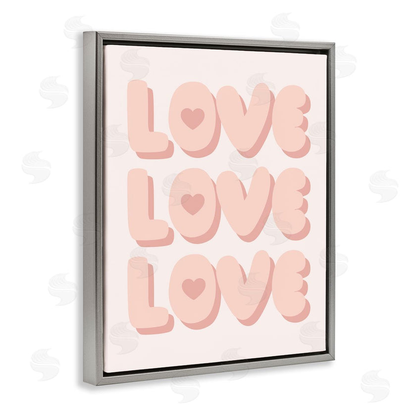 Stupell Studio | Love with Hearts
