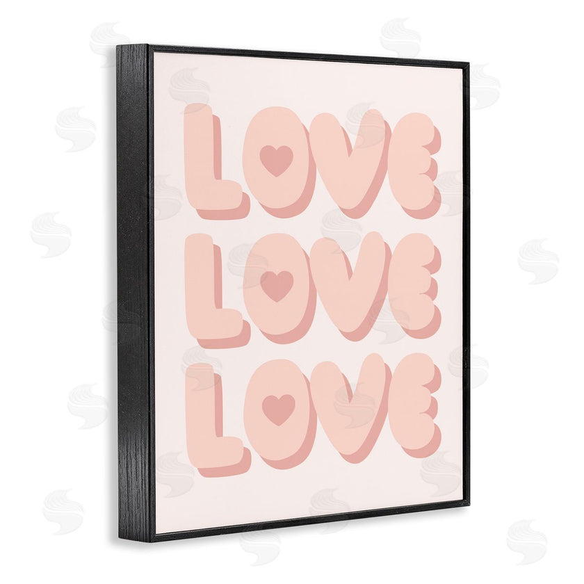 Stupell Studio | Love with Hearts