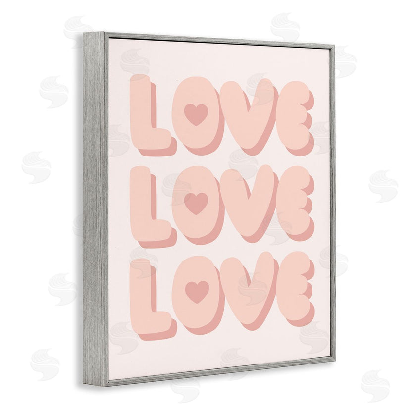 Stupell Studio | Love with Hearts