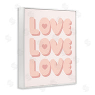 Stupell Studio | Love with Hearts