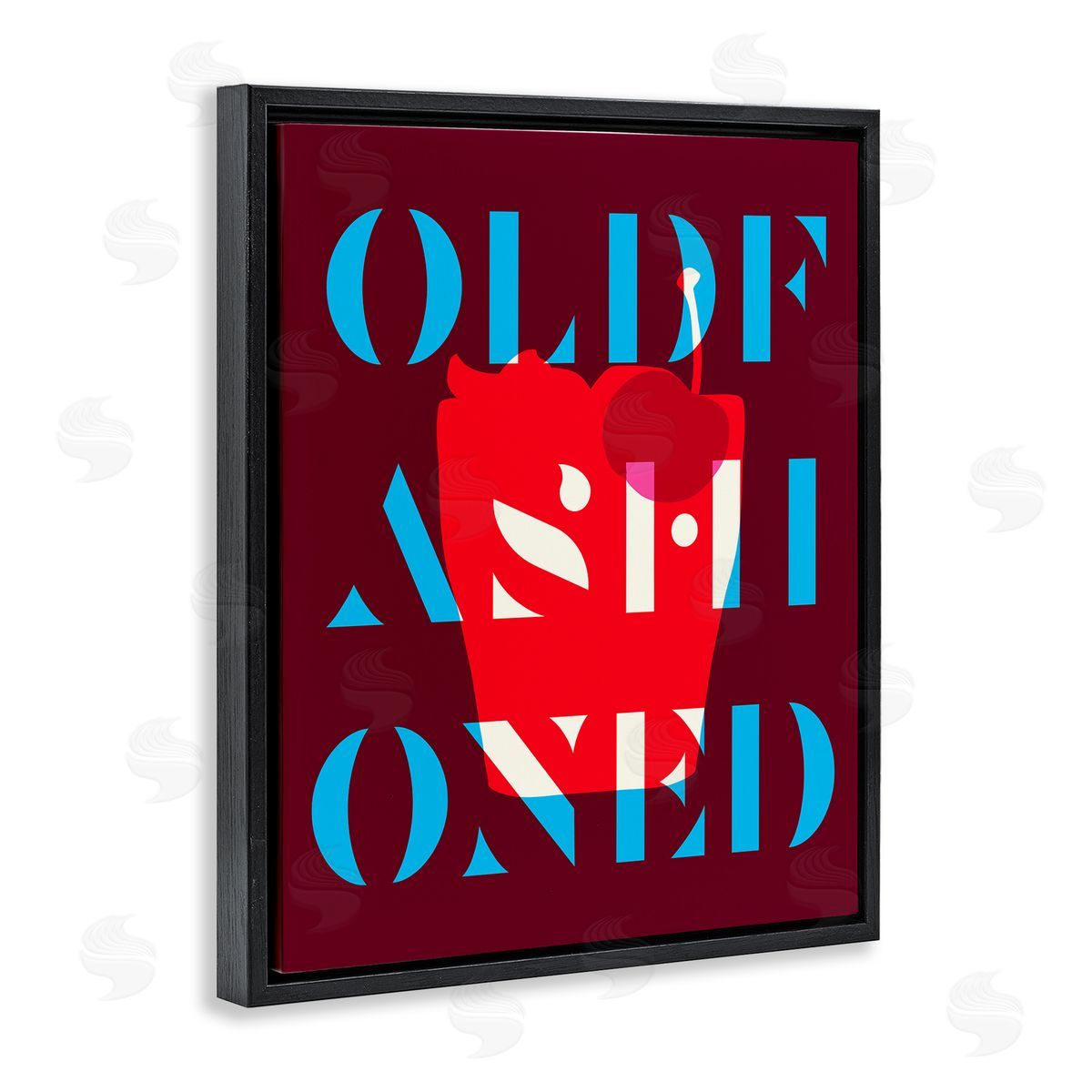 Modern Old Fashioned Black Floating Frame Canvas Wall Art, Home Decor by Stupell Studio