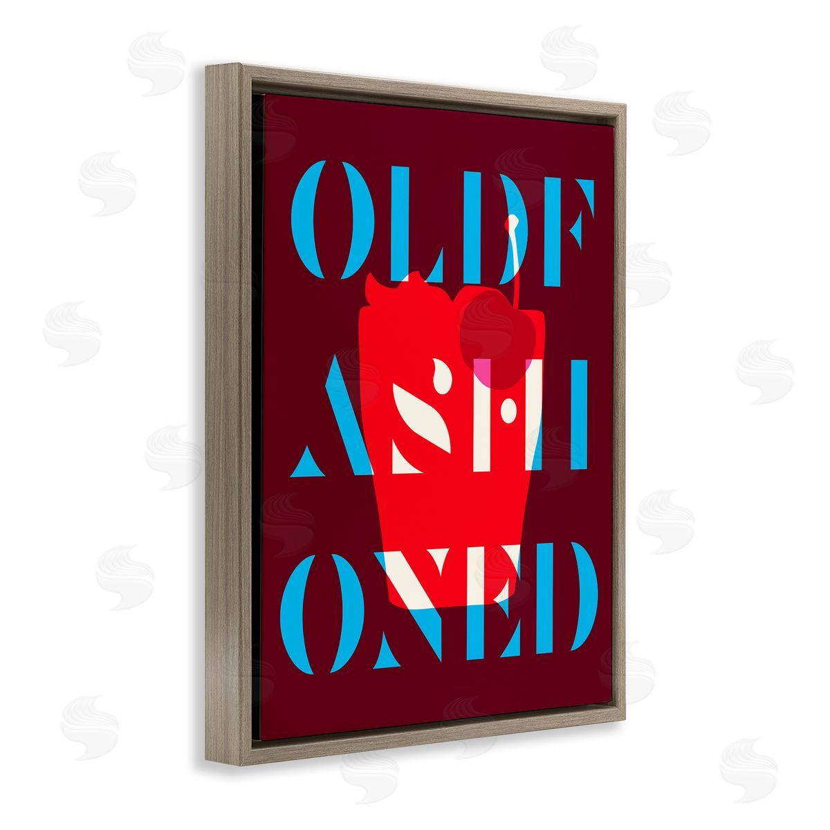 Modern Old Fashioned Brown Floating Frame Canvas Wall Art, Home Decor by Stupell Studio