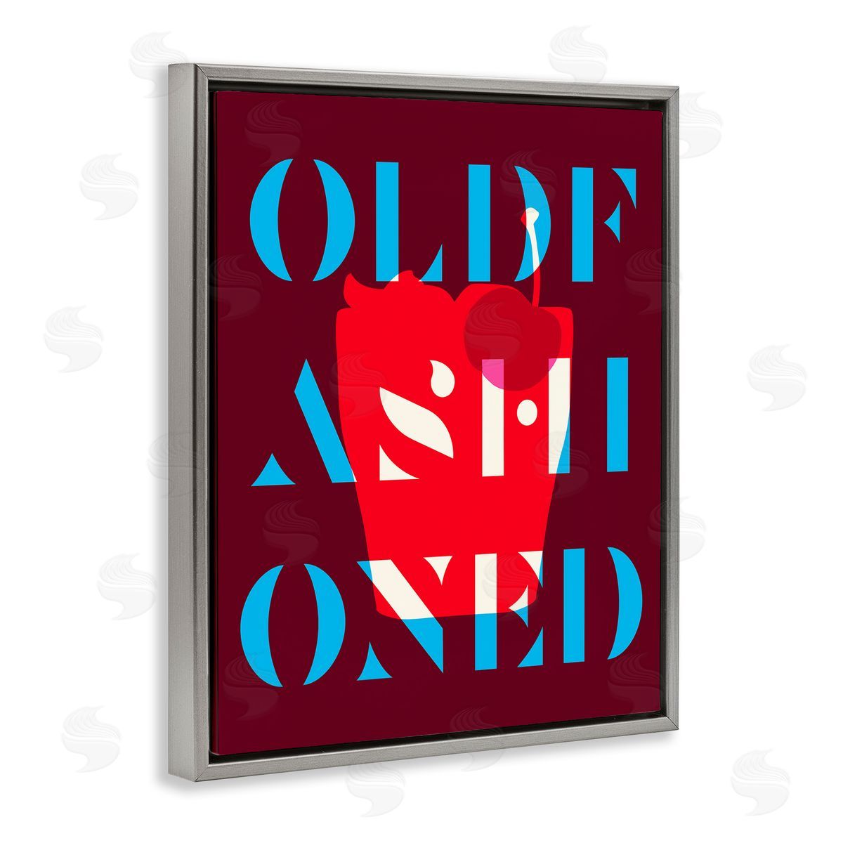 Modern Old Fashioned Grey Floating Frame Canvas Wall Art, Home Decor by Stupell Studio