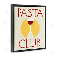 Stupell Studio | Pasta Club with Wine