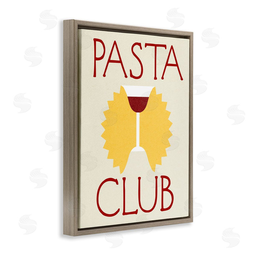 Stupell Studio | Pasta Club with Wine