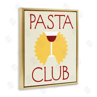 Stupell Studio | Pasta Club with Wine