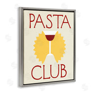 Stupell Studio | Pasta Club with Wine