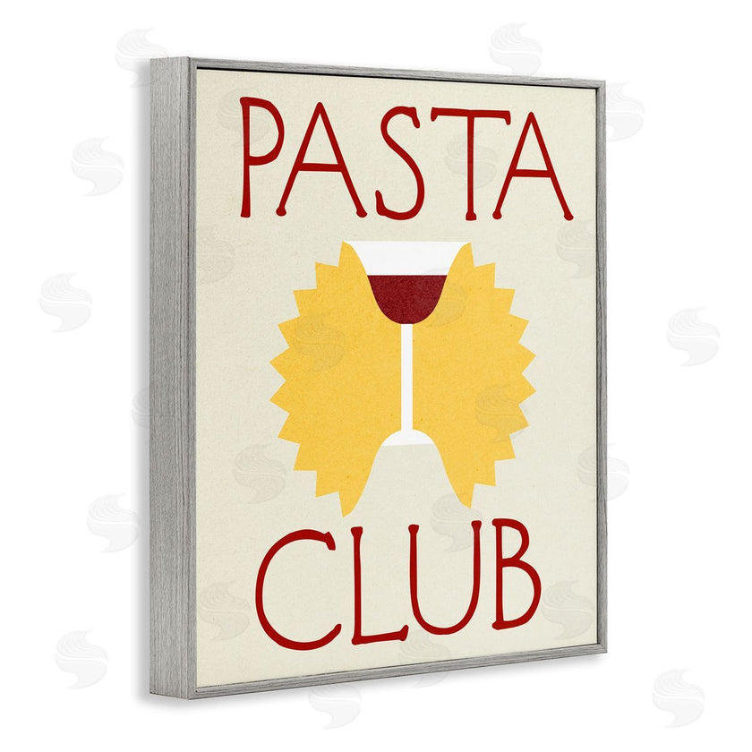 Stupell Studio | Pasta Club with Wine