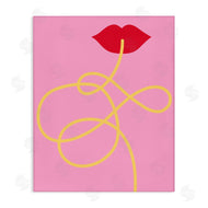 Stupell Studio | Pasta Noodle & Lips