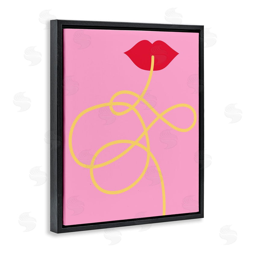 Stupell Studio | Pasta Noodle & Lips