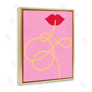 Stupell Studio | Pasta Noodle & Lips