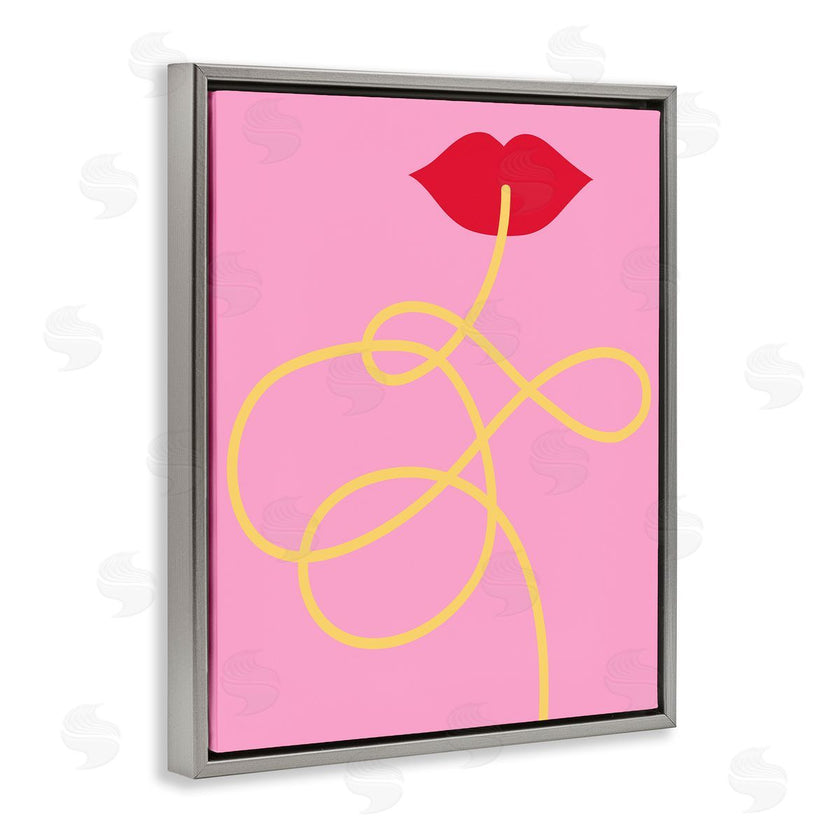 Stupell Studio | Pasta Noodle & Lips