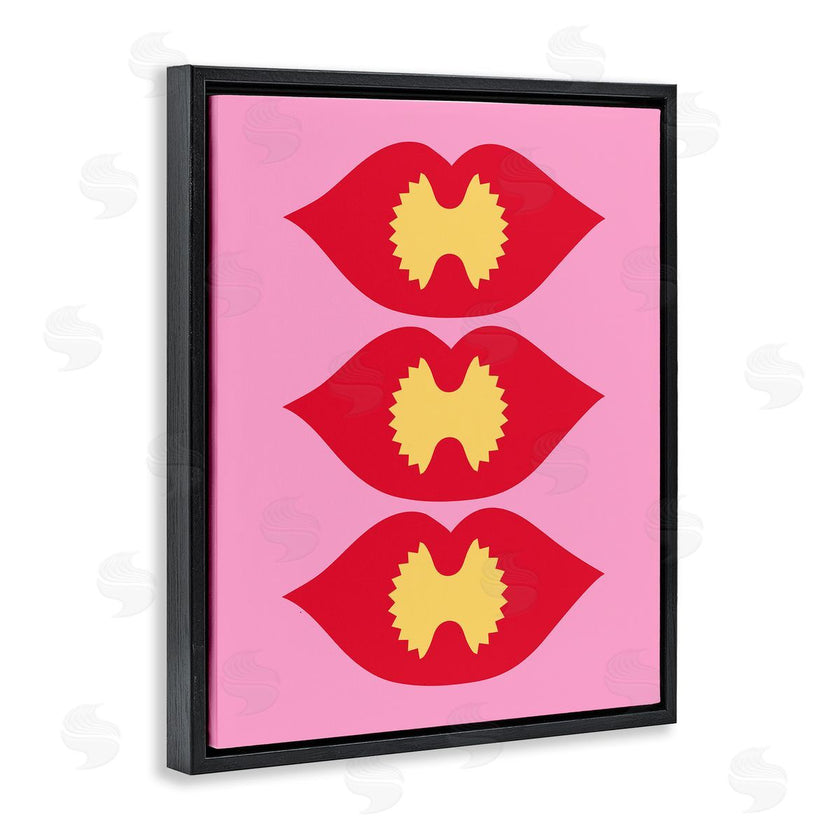 Stupell Studio | Lips & Bowtie Pasta