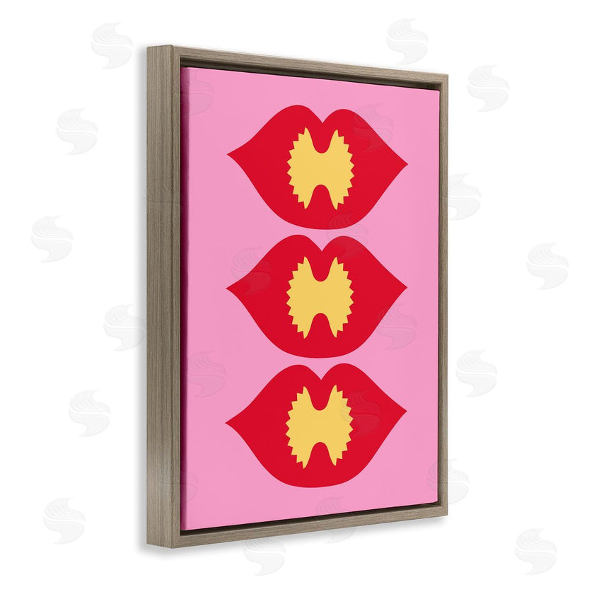 Stupell Studio | Lips & Bowtie Pasta