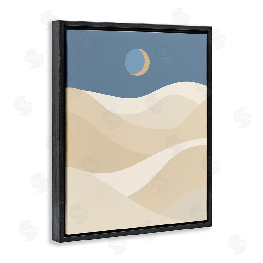 Stupell Studio | Crescent Moon over Dunes