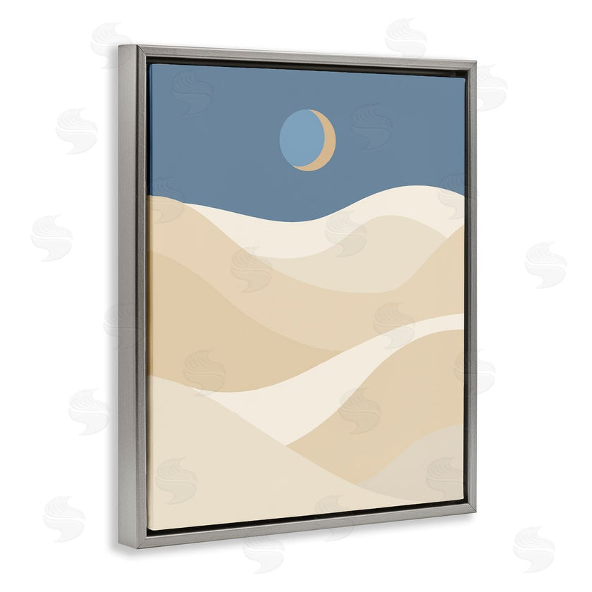 Stupell Studio | Crescent Moon over Dunes