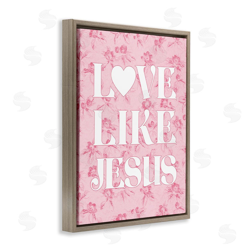 Stupell Studio | Love Like Jesus on Floral