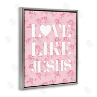 Stupell Studio | Love Like Jesus on Floral