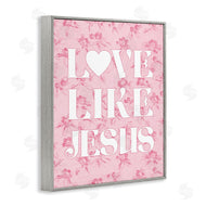 Stupell Studio | Love Like Jesus on Floral