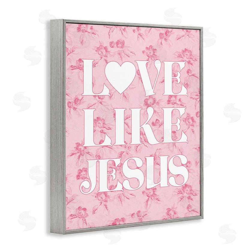 Stupell Studio | Love Like Jesus on Floral