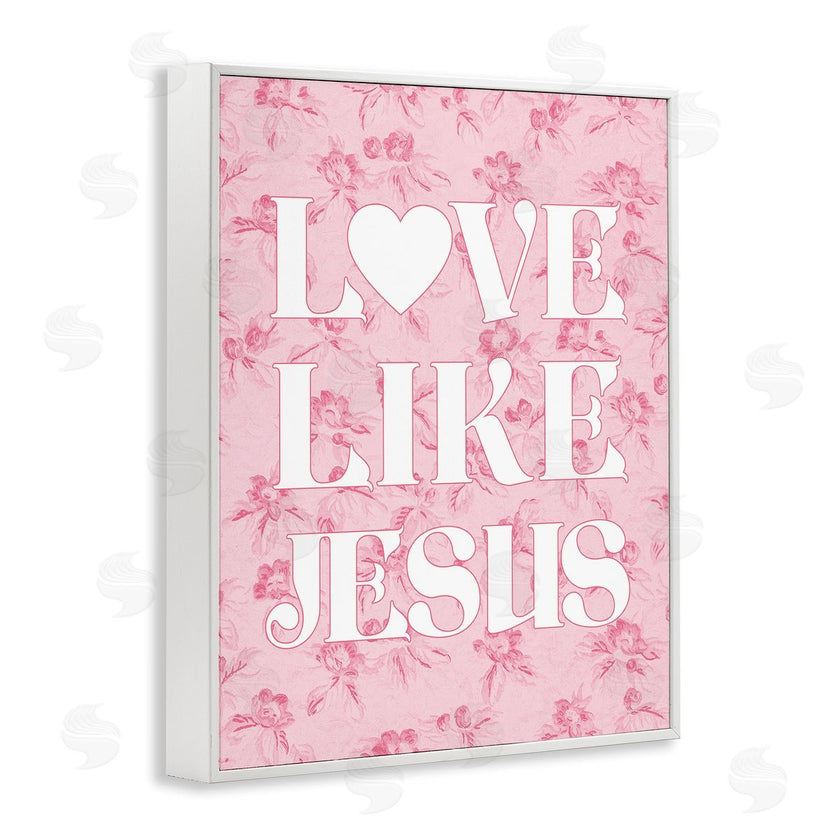 Stupell Studio | Love Like Jesus on Floral