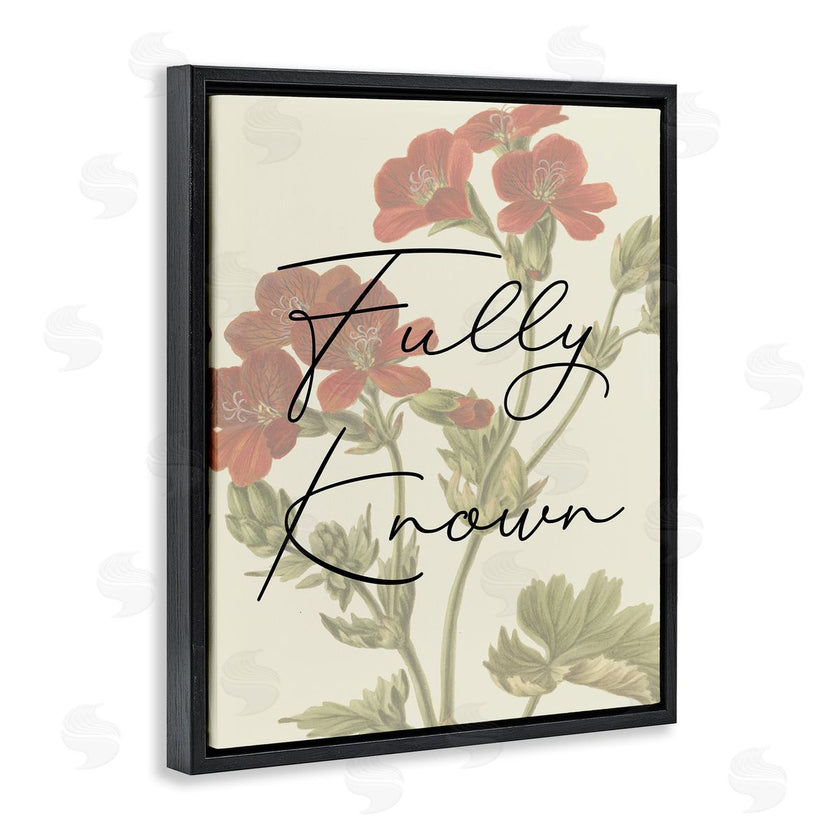 Stupell Studio | Fully Known on Floral