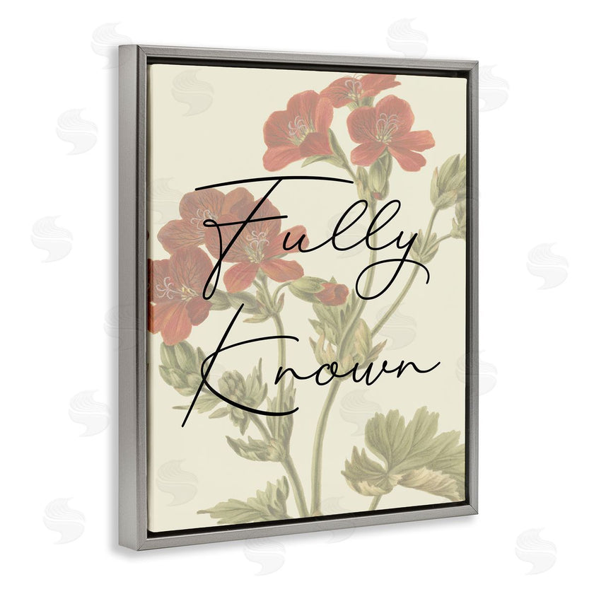 Stupell Studio | Fully Known on Floral