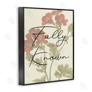 Stupell Studio | Fully Known on Floral