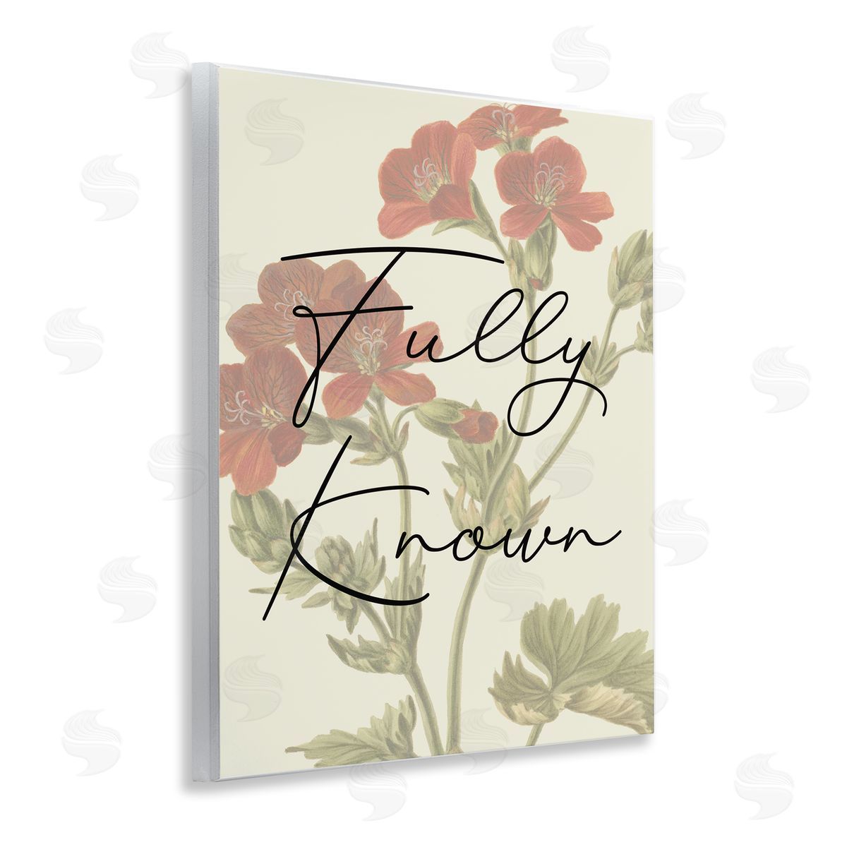 Fully Known on Floral Wood Plaque Wall Art, Home Decor by Stupell Studio