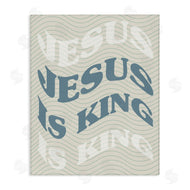Stupell Studio | Wavy Jesus Is King