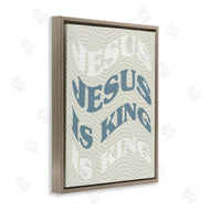 Stupell Studio | Wavy Jesus Is King