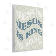 Stupell Studio | Wavy Jesus Is King