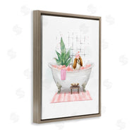 Ziwei Li | Puppy in Bathtub Pastel