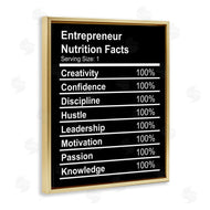 Stupell Studio | Entrepreneur Nutrition Facts