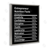 Stupell Studio | Entrepreneur Nutrition Facts
