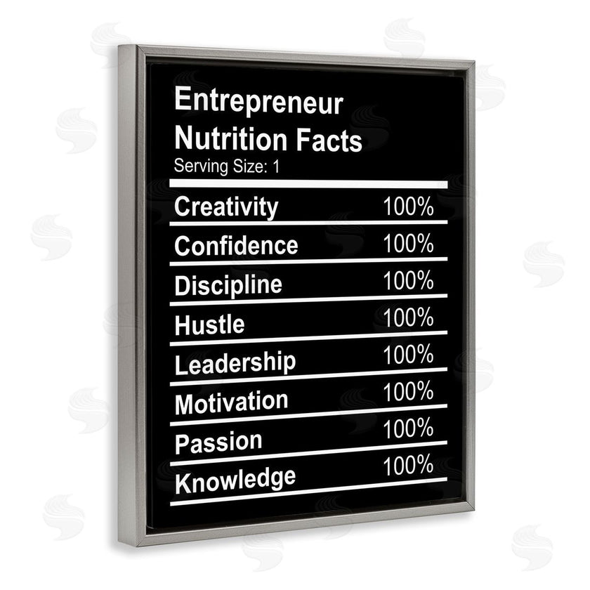 Stupell Studio | Entrepreneur Nutrition Facts