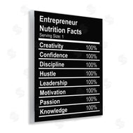 Stupell Studio | Entrepreneur Nutrition Facts
