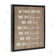 Stupell Studio | In This Office Motivational
