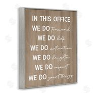 Stupell Studio | In This Office Motivational