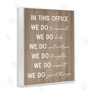 Stupell Studio | In This Office Motivational