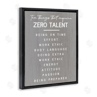 Stupell Studio | Motivational Zero Talent