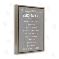 Stupell Studio | Motivational Zero Talent