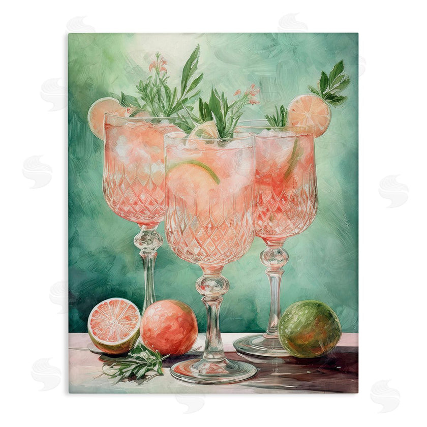 Stupell Studio | Pastel Grapefruit Cocktails