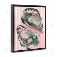 Stupell Studio | Oysters on Pink Stripes