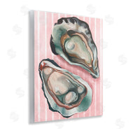 Stupell Studio | Oysters on Pink Stripes