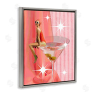Stupell Studio | Vintage Swimmer on Drink