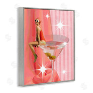 Stupell Studio | Vintage Swimmer on Drink