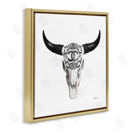 Amanda Greenwood | Glam Brand Cow Skull