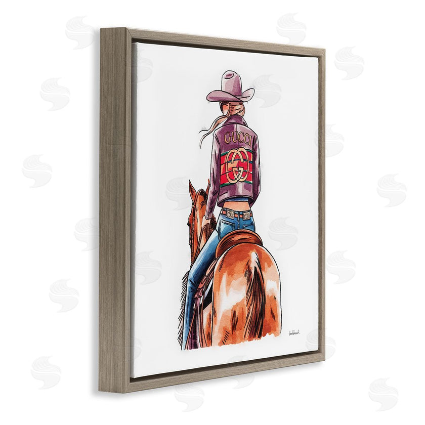 Amanda Greenwood | Glam Cowgirl on Horse